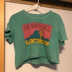 North Face Cropped T-shirt